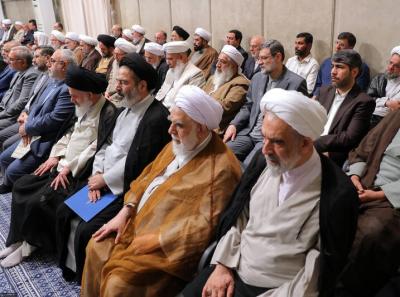 تصاویر دیدار کارگزاران حج با رهبر انقلاب
