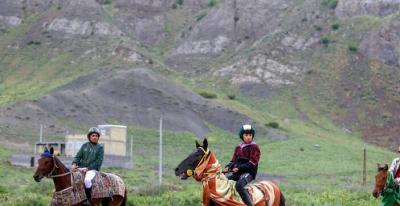 عکس/ کورس اسبدوانی بهاره بجنورد