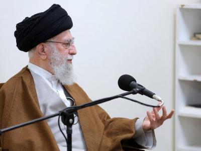 عکس/ دیدار اعضای هیئت علمی کنگره‌ جهانی امام رضا(ع) با رهبر انقلاب