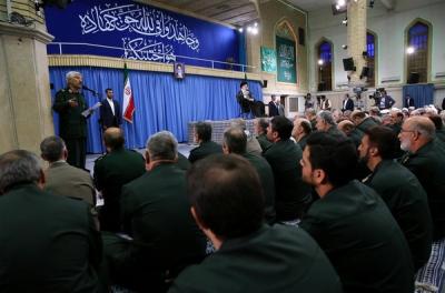عکس/ دیدار رهبر با فرماندهان سپاه پاسداران انقلاب اسلامی