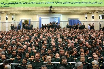 عکس/ دیدار رهبر با فرماندهان سپاه پاسداران انقلاب اسلامی
