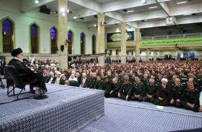 عکس/ دیدار رهبر با فرماندهان سپاه پاسداران انقلاب اسلامی