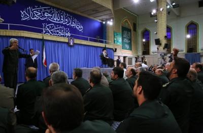 عکس/ دیدار رهبر با فرماندهان سپاه پاسداران انقلاب اسلامی