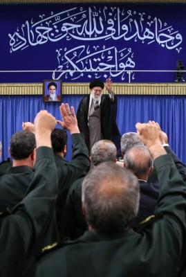 عکس/ دیدار رهبر با فرماندهان سپاه پاسداران انقلاب اسلامی