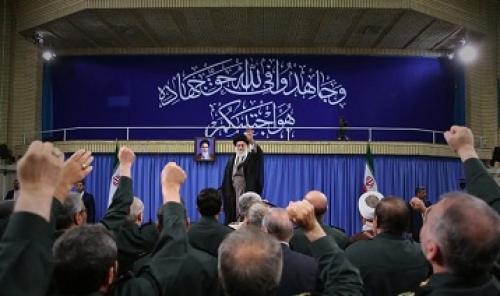 عکس/ دیدار رهبر با فرماندهان سپاه پاسداران انقلاب اسلامی
