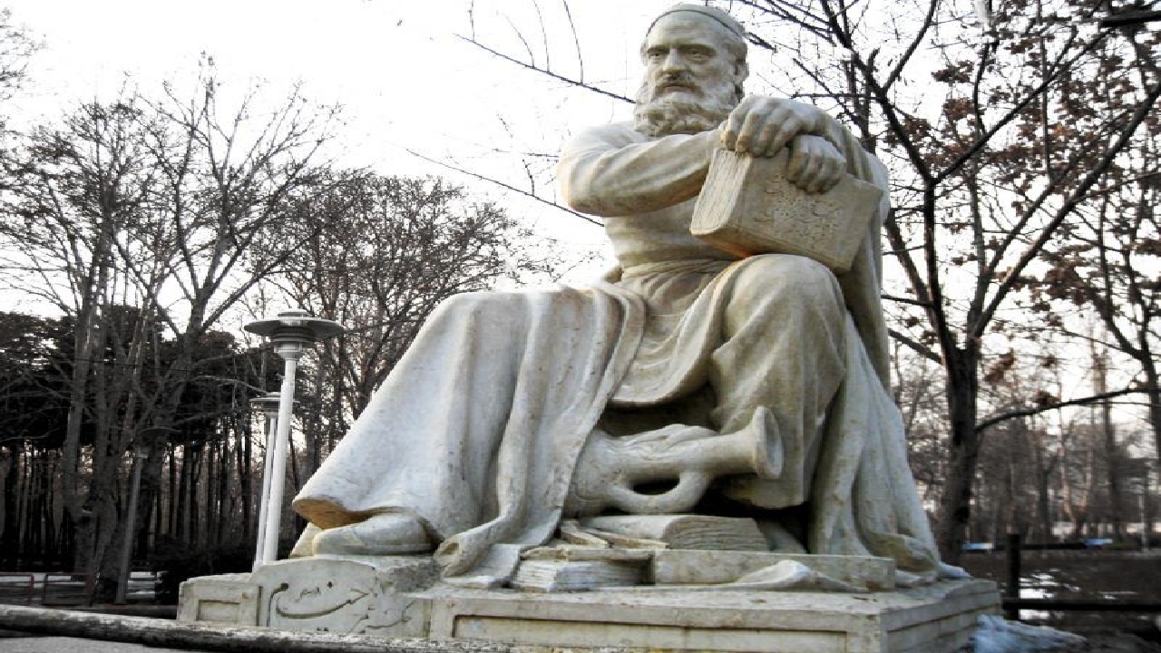  خیام نیشابوری، در پرده اسرار کسی را ره نیست+عکس
