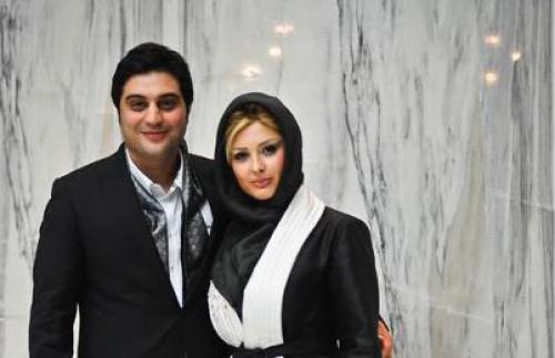 ست زیبای نیوشا ضیغمی باهمسرش در جشنواره مسکو +عکس