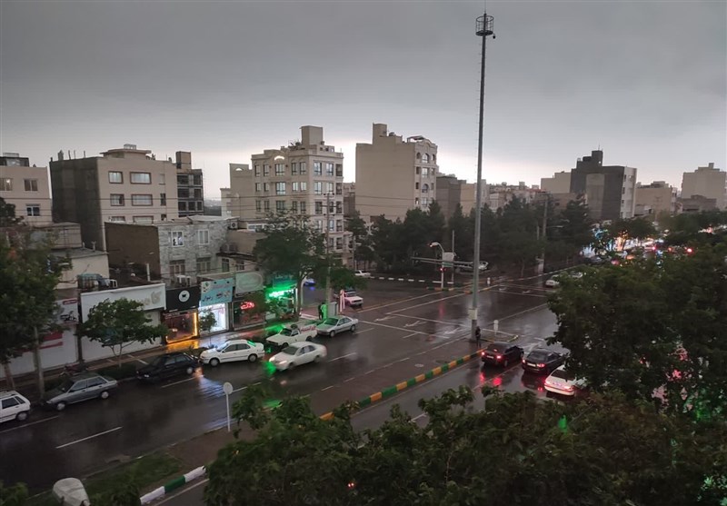 آسمان مشهد دوباره در روز تاریک شد