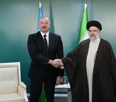 دیدار مهم و تاریخی روسای جمهوری اسلامی ایران و جمهوری آذربایجان