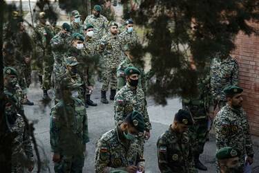 حضور تکاوران ارتش در محل حادثه