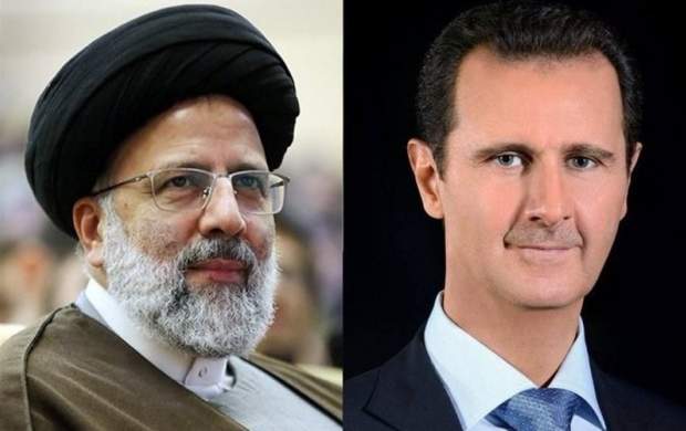 بشار اسد شهادت آیت‌الله رئیسی را تسلیت گفت
