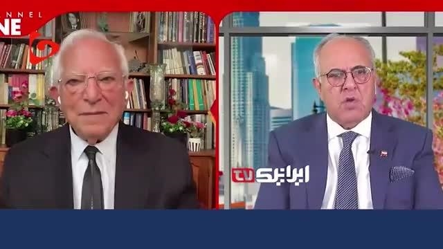 ضایع شدن کارشناس متعصب اسرائیلی در پخش زنده شبکه سلطنت‌طلب