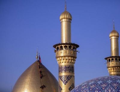 تطهیر گنبد مطهر حضرت اباالفضل(ع)