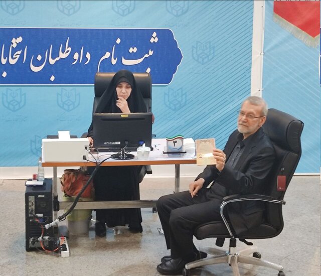 علی لاریجانی داوطلب نامزدی انتخابات ریاست جمهوری شد