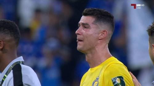 گریه رونالدو بعد از شکست مقابل الهلال 