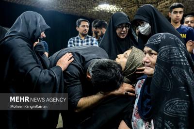  وداع با پیکر مطهر شهید «نورالله نوری»