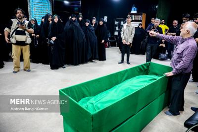  وداع با پیکر مطهر شهید «نورالله نوری»