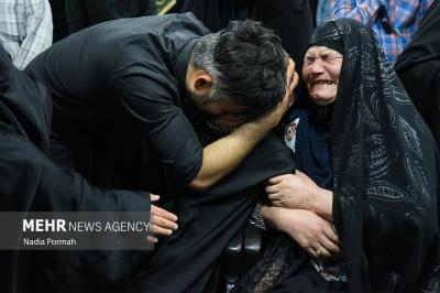  وداع با پیکر مطهر شهید «نورالله نوری»