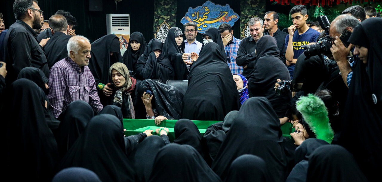  وداع با پیکر مطهر شهید «نورالله نوری»