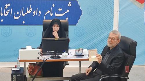 علی لاریجانی شماره داد