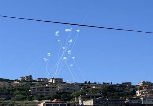  شلیک موشک از لبنان به شمال فلسطین اشغالی 