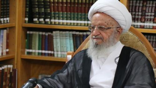  آیت الله مکارم شیرازی از بیمارستان مرخص شد