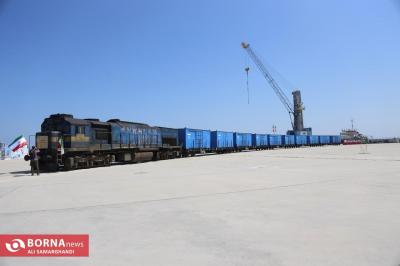 افتتاح راه‌آهن با حضور سرپرست ریاست‌ جمهوری 