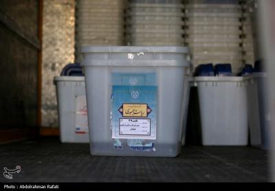 انتقال و آماده سازی صندوق های رای در همدان 