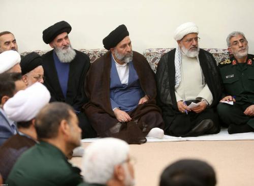 ملاقات عضای کنگره بین المللی شهدای مدافع حرم بارهبرانقلاب