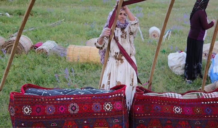 نغمه زیبای کوچ عشایر ایل "قره‌داغ" آذربایجان/ عکس