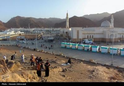زیارت دوره زائران در مدینه منوره 