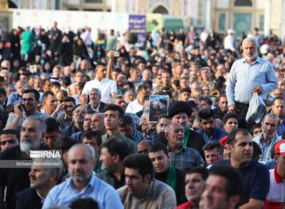 چهلمین روز شهادت رییس جمهوردرحرم