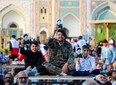 چهلمین روز شهادت رییس جمهوردرحرم