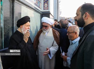 چهلمین روز شهادت رییس جمهوردرحرم