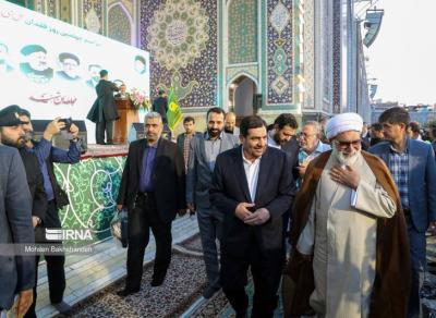 چهلمین روز شهادت رییس جمهوردرحرم