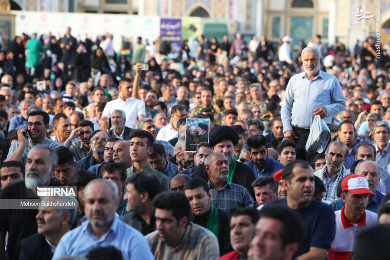چهلمین روز شهادت رییس جمهوردرحرم