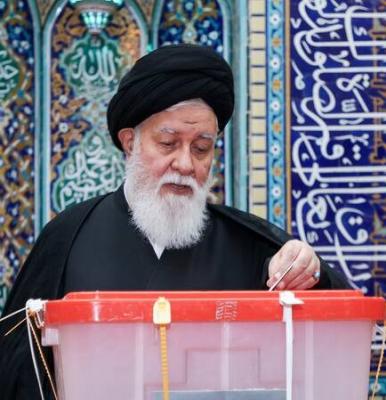 حضور چهره‌ها در پای صندوق رای