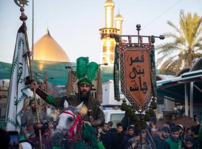 کاروان نمادین اهل بیت سیدالشهدا