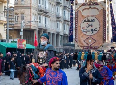 کاروان نمادین اهل بیت سیدالشهدا