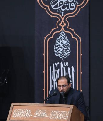 اولین شب مراسم عزاداری در حضور رهبر انقلاب