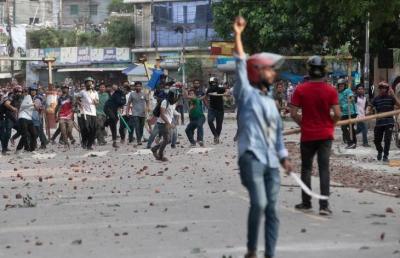 اعتراضات خونین دانشجویی در بنگلادش