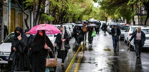 تشدید بارش‌های تابستانه در برخی مناطق کشور