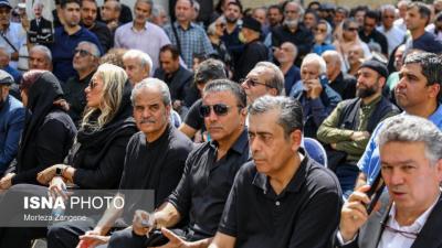 مراسم تشییع «سعید راد»
