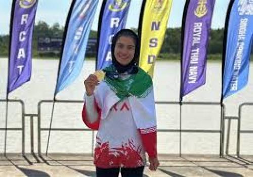فاطمه مجلل چهارم شد 