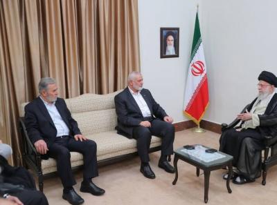 دیدار مقامات برخی کشورهای شرکت‌کننده در مراسم تحلیف با رهبر انقلاب
