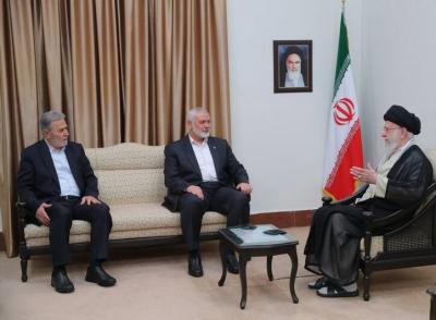 دیدار مقامات برخی کشورهای شرکت‌کننده در مراسم تحلیف با رهبر انقلاب