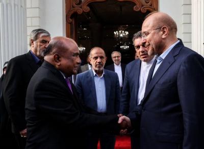  دیدار مقامات برخی کشورها در مراسم تحلیف با قالیباف