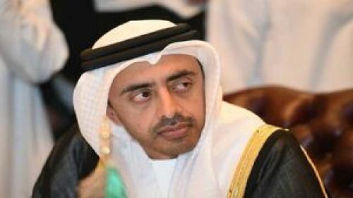  ورود وزیر دفاع امارات به تهران