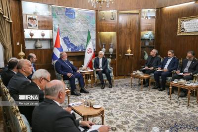 دیدار نخست وزیر کوبا با معاون اول رئیس جمهور