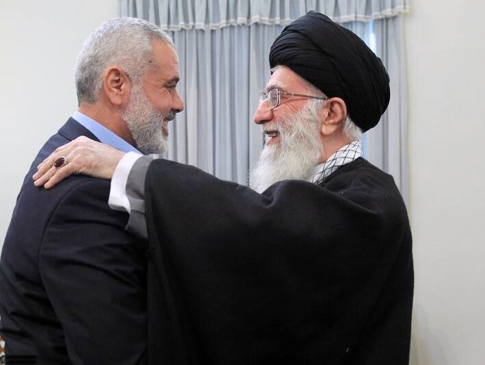 آخرین دیدارشهید هنیه با رهبرانقلاب